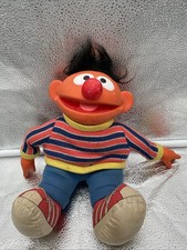 Vintage 1980's Sesame Street Ernie Doll Applause