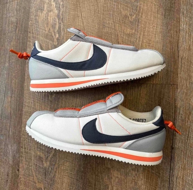 Kendrick Lamar x Nike Cortez Basic Slip House Shoes Sz 10.5 Sneakers AV2950-100 - Image 3 of 4