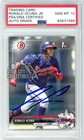 Ronald Acuna Jr 2017 Bowman 1st Prospect Rookie Autograph #BP127 PSA/DNA 10