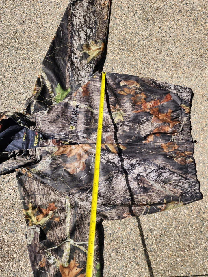 Chaqueta de caza con capucha Scent Blocker Plus Mossy Oak para hombre talla grande Foto 2 de 4