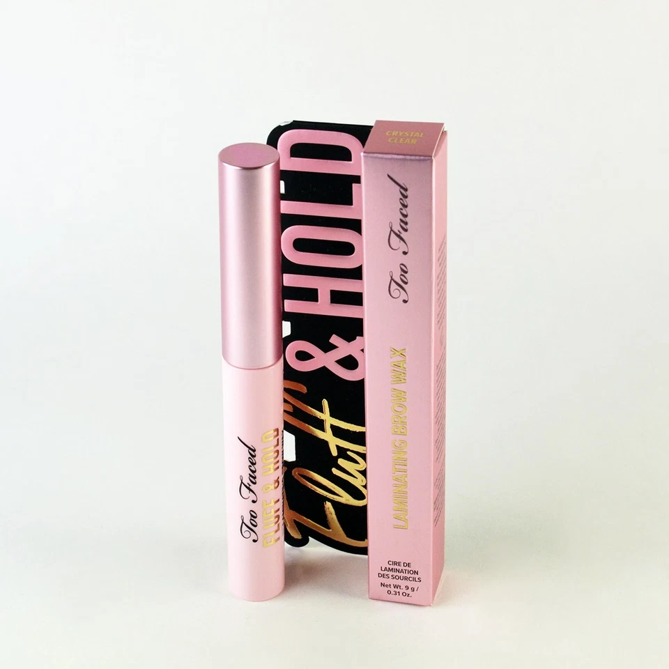 Too Faced Fluff & Hold Laminating Brow Wax CRYSTAL CLEAR - Size 9 g / 0.31 Oz.