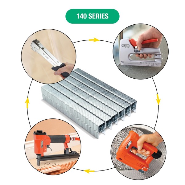 Heftklammern Tacwise 0343 Typ 140/12Mm Verzinkt 5000 StüCk BüRobedarf-image