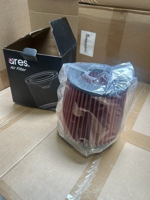 Ares performance air filter.  Design: Conical, clamp-on style