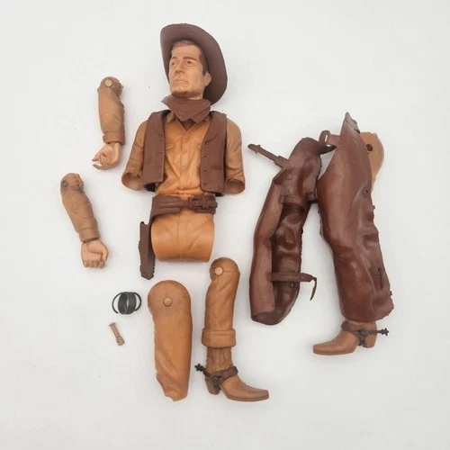 1965 Marx Johnny West Action Figure For Parts or Repair