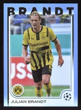 2024-25 Topps UEFA Club Competitions - Blue Foilboard - #90 Julian Brandt