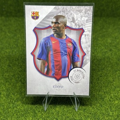 ETO'O 2025 Topps FC Barcelona 125 Legacy Anniversary Soccer #40