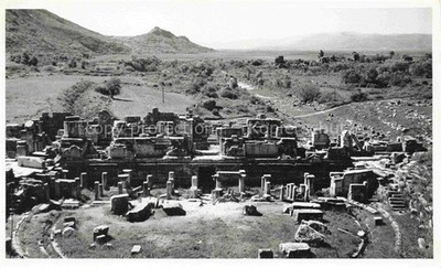 Efes Ephesos Ephesus Ephese Izmir TK Bueyuek-Tiyatro Amphitheater Ruinen Antike 