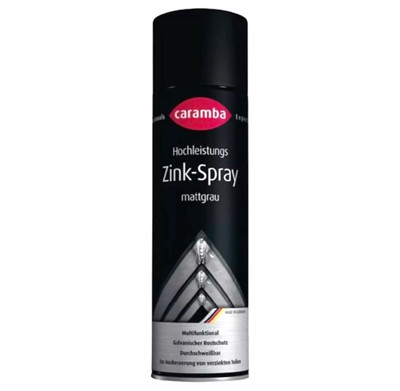 Caramba Zink-Spray Mattgrau 500 ml Zinkspray bis 600°C