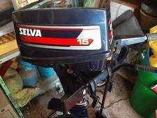motore selva 15 cv  2 tempi gambo corto