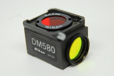 Nikon DM580 G-2A BA590 Microscope Filter Cube - Labophot, Optiphot, Diaphot