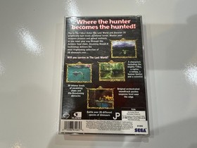 The Lost World: Jurassic Park (Sega Saturn, 1996) CIB Complete in Box NR MINT!