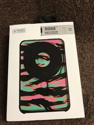 Ridge Magnetic Power Bank Neon Tiger 10,000mAh Magsafe