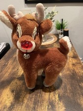 Vintage Applause Rudolph The Red Nosed Reindeer Plush Stuffed Animal Christmas