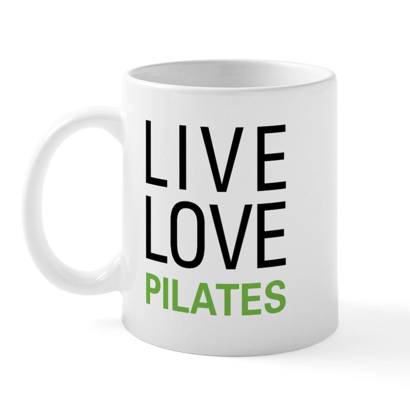 Live Love Pilates 11 oz Ceramic Coffee Mug  