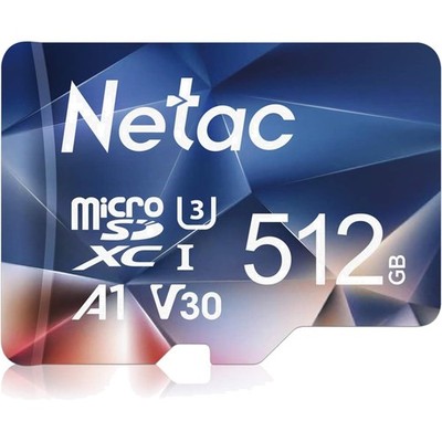 Micro SDXC Karte 512GB, Lesegeschwindigkeit 100 MB/s, 30x Schreibgeschwindigkeit