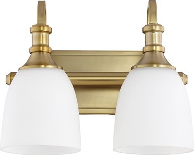 Quorum International 5011-2 Richmond 2 Light 12-1/2''W Bathroom - Brass