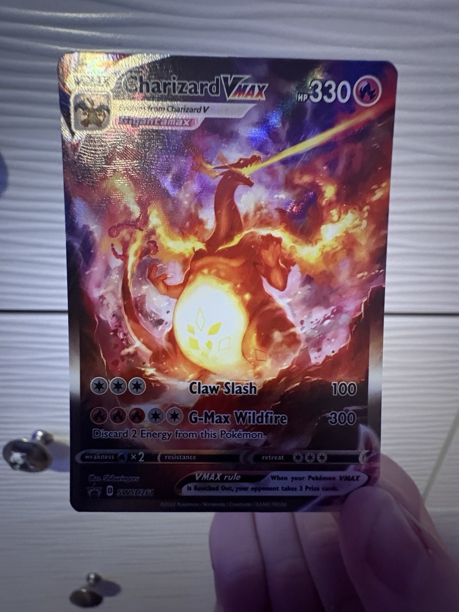 Charizard VMAX SWSH261 ポケモンカード Pokémon TCG Charizard VMAX SWSH261 Gigantamax Black Star Promo | eBay