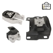 3PCS Engine Motor & Transmission Mount Kit For 12-18 Ford Focus Sedan Hatchback