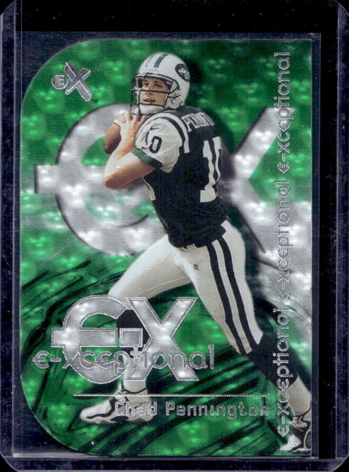 Chad Pennington E-X E-Xceptional #15 Green