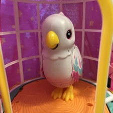 Little Live Pets Lil' Bird Interactive Toy Bird Tested Works And Cage B2