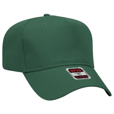 OTTO CAP 5 Panel Mid Profile Baseball Cap OTTO 31-069 | eBay