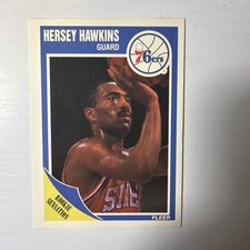 1989-90 Fleer - Hersey Hawkins #117 (RC)