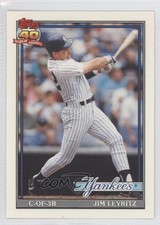 1991 O-Pee-Chee Jim Leyritz #202 0a1