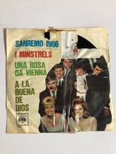 Disco 45 Giri I Minstrels - Una Rosa Da Vienna - A La Buena De Dios (CBS)