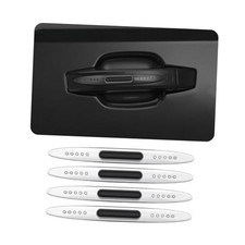 4 PCS Car Door Edge Guard Protectors, Anti-Collision Silicone Auto Transparent