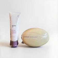 Facial Microcurrent Toning System Serious Skin Care Lift W/ Conductive Gel