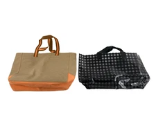 Lot of 2 Estee Lauder & Shade & Shore Reusable Tote Bags Eco-Friendly Shopping