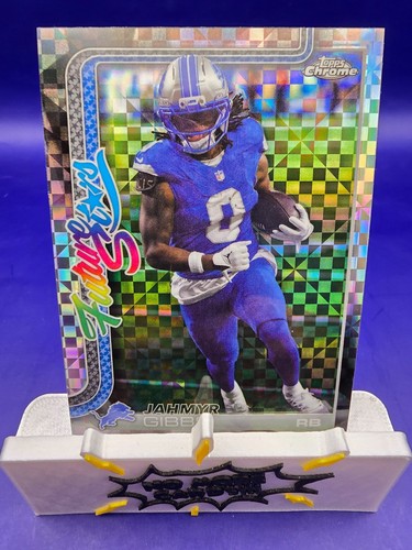 2025 Topps Chrome - Future Stars Jahmyr Gibbs #FS-10 X-Fractor