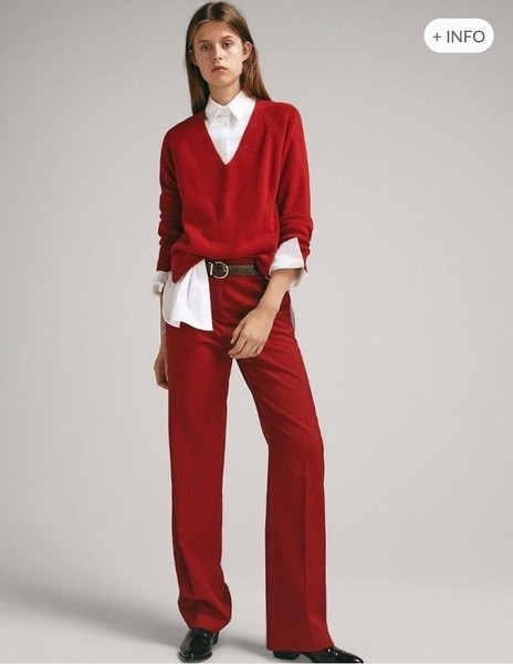Women Napapijri Sweater Red Cotton 38