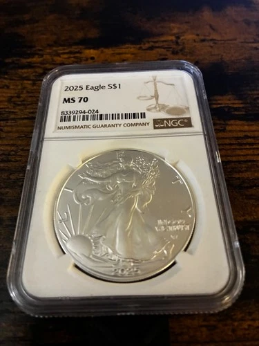 New Listing2025 American Silver Eagle NGC MS 70 -