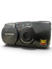 UNTESTED Olympus mju ZOOM PANORAMA Stylus 35-70mm Point Shoot Film Camera