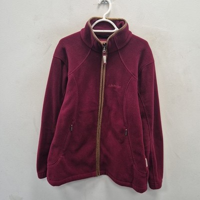 Schoffel Burley II Full Zip Red Wine Thermo Fleece Polartec Warm Jacket UK 18 #