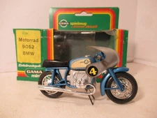 Vintage Gama Mini Scale Model Diecast Toy Motorcycle Motorrad BMW 9052 BMW R75/S