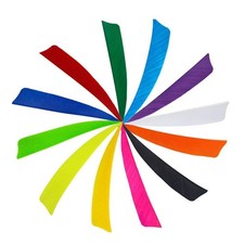 12-Pack Assorted 4 Inch Feather Fletchings for DIY
