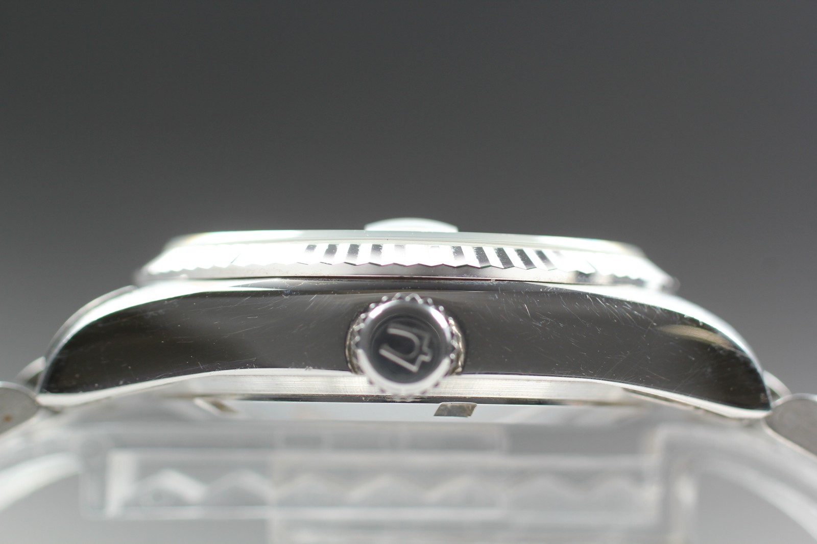 1982 [N MINT] Bulova Super Seville Day Date 4410104 Silver Auto Men Watch JAPAN image 5