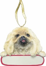 E S Pets ORN218-61 Pekingese Santa's Pals Christmas Ornament
