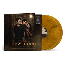The Twilight Saga: New Moon Original Soundtrack - Gold Marble Vinyl Record 2LP