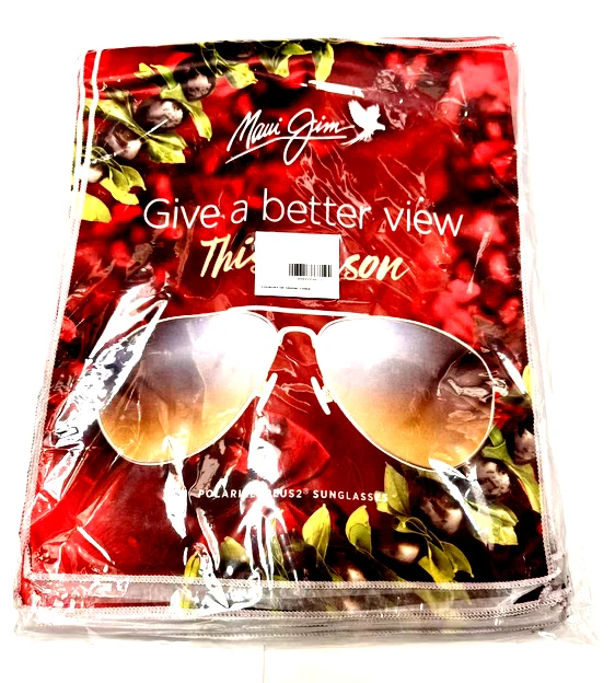 Maui Jim Sunglasses Microfiber XL 13 in x 11 in Cleaning Cloth NEW