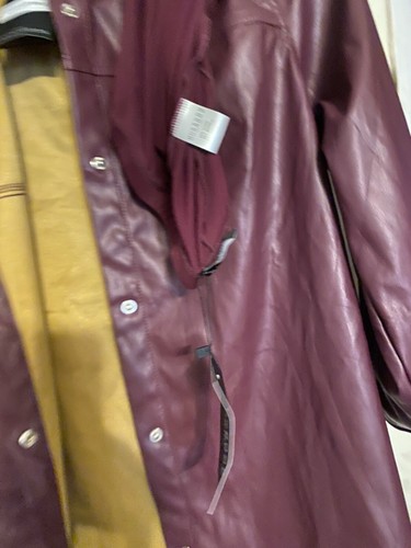 Faux Leather Shirt/Dress & Stocking - Picture 8 of 10