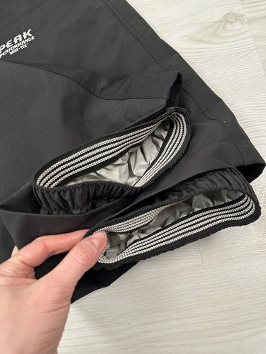 Vintage PEAK PERFORMANCE GORE-TEX Snow Bib Pants Black Size XL - Picture 12 of 17