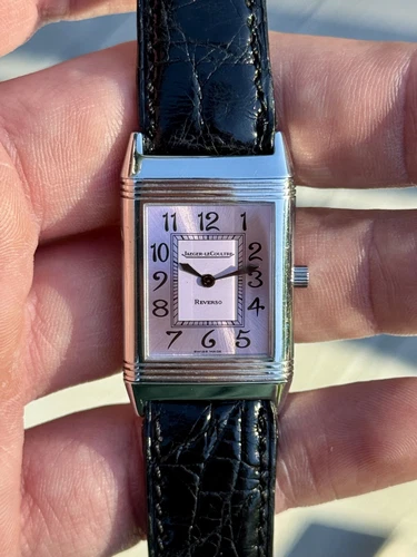 Jaeger LeCoultre Reverso Classique 23 mm 250,8,08 - esfera lavanda/púrpura