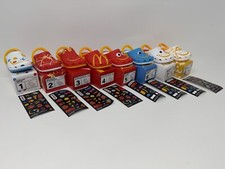 2024 Happy Meal Mcdonalds CROCS complete set of 8 New In Box Toy Keychains