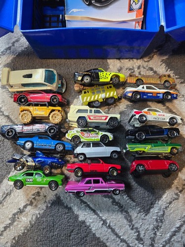 Matchbox Carry Case mit allen abgebildeten Autos - Bild 3 von 5
