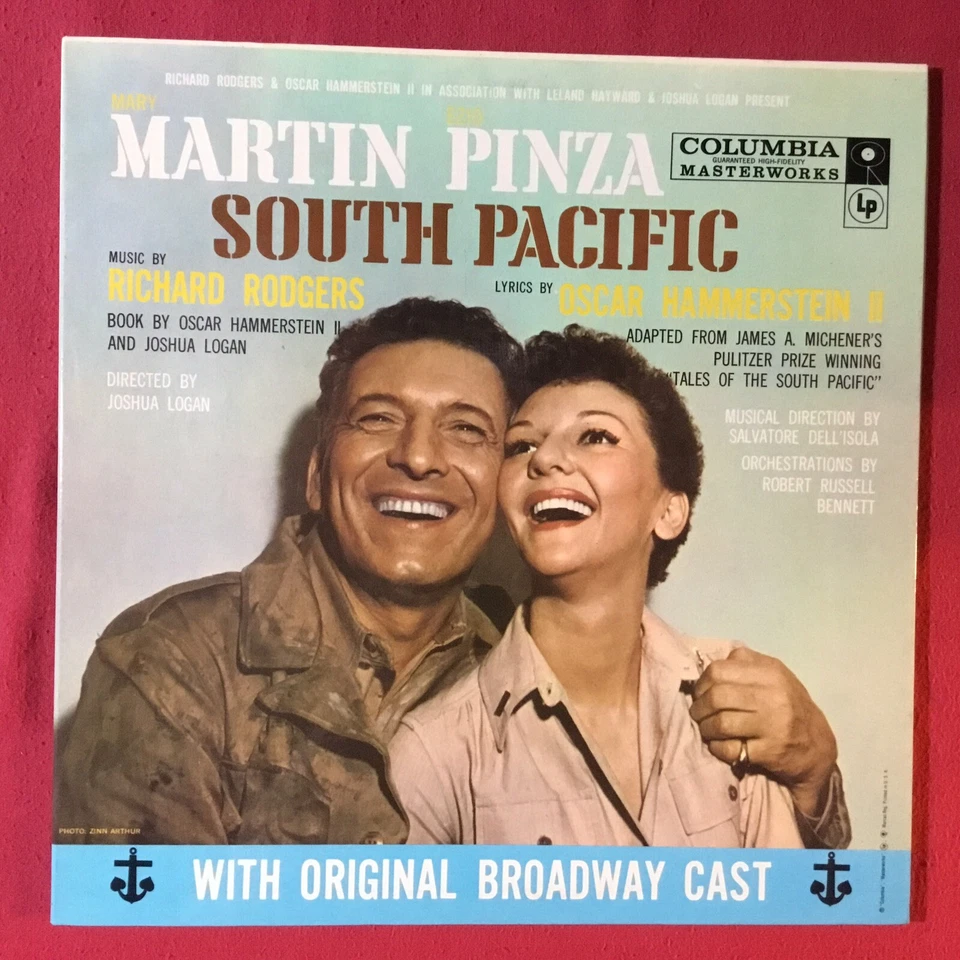 South Pacific - Martin Pinza *1958:Columbia Masterworks OL 4180 *MONO (EX) copy - Image 3 of 4