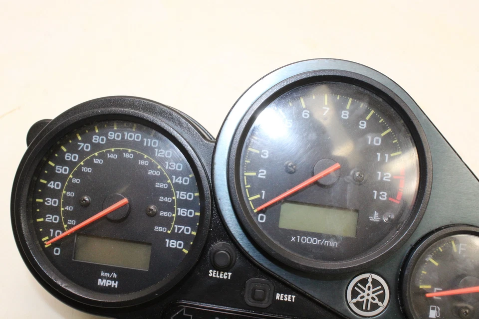 2004 01-05 Yamaha Fz1 Fazer Speedo velocímetro indicadores panel de visualización velocímetro fabricante de equipos originales Foto 4 de 4