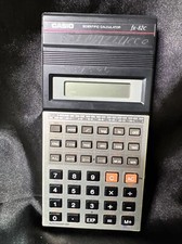 Vintage Casio FX-82C Scientific Pocket Calculator Made in Japan/name Etched